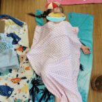 Beach party : on fait la sieste sur la "plage".